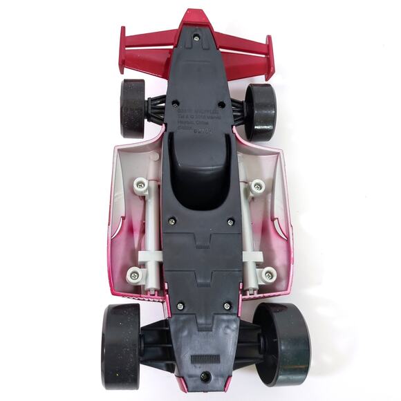 Iron Man 2 Red Vortex Stark Motor Racing F1 Race Car w Figure 2010 Hasbro Marvel - Picture 7 of 8